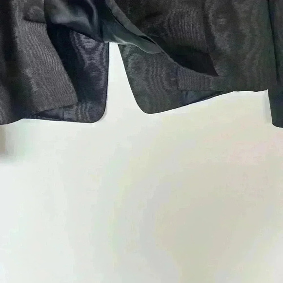 NEW! L.K. Bennett Satin Patterned Tailored Single-Breasted Blazer - Picture 8 of 8